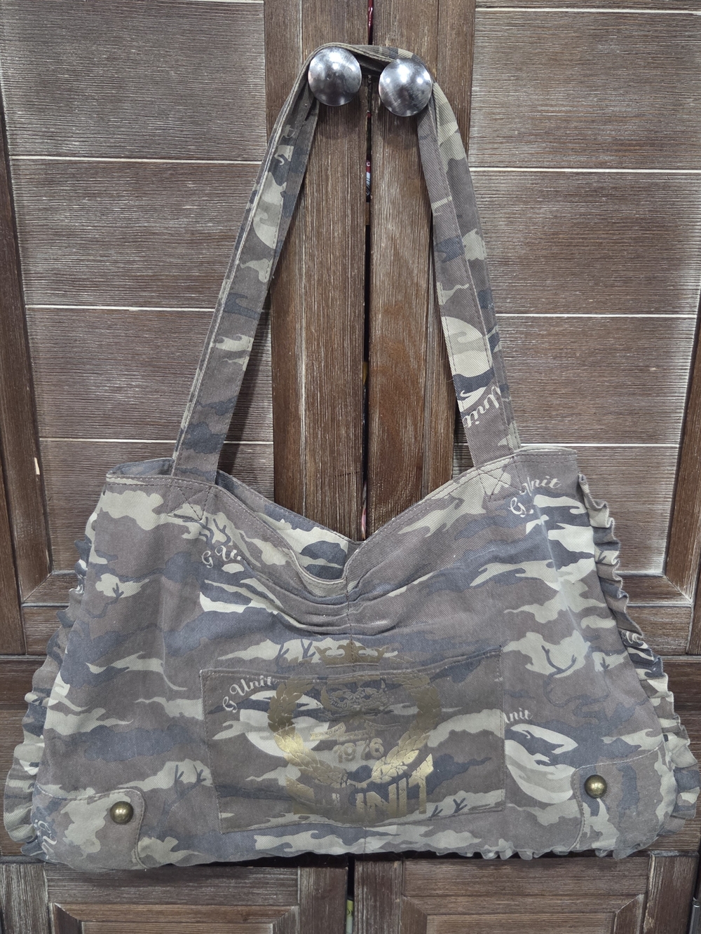 G Unit Green & Gold Camouflage Canvas
